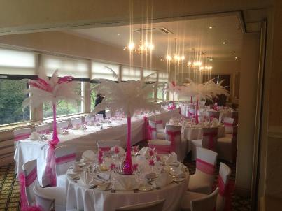 Ostrich Feather Hire, Cheshire, Wirral, Liverpool, Lancashire